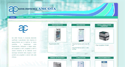 Desktop Screenshot of amcota.it