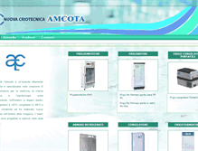 Tablet Screenshot of amcota.it